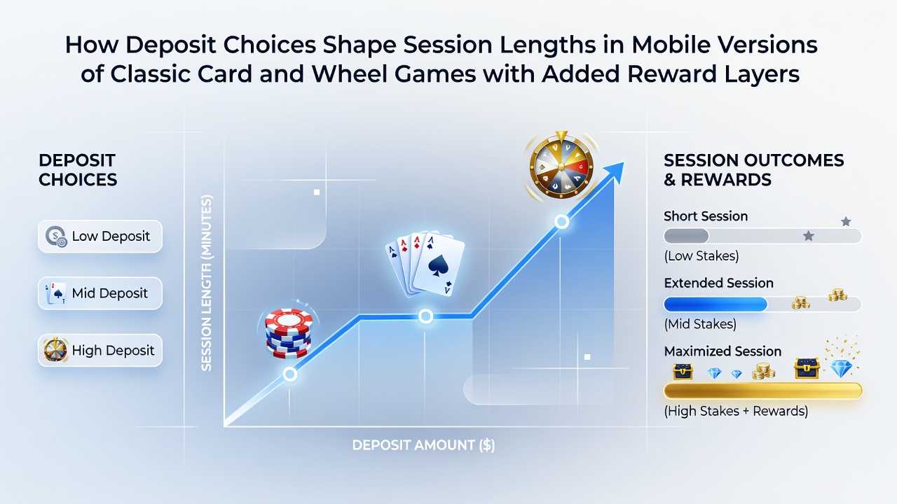 Mobile Blackjack- und Roulette-Apps mit Einzahlungsoptionen und Belohnungsschichten auf Smartphone-Bildschirmen